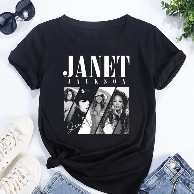 Janet Jackson Signature Shirt, 90s Vintage Janet Jackson Shirt, Janet Jackson Fan Gift Shirt, Janet Jackson Together...