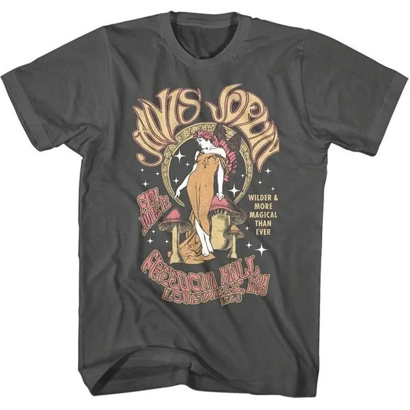 Janis Joplin Magical Than Ever Men's T Shirt Unisex Full Size Menswear Top Hoodie, Sweatshirt | HypeCrazeTee.com