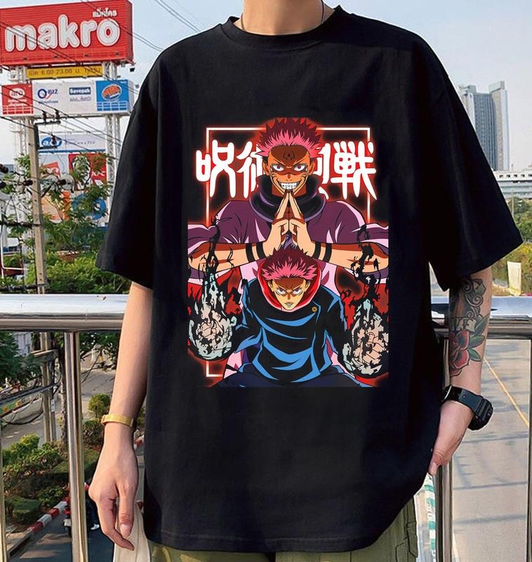 Japanese Anime Jujutsu Kaisen Shirt, JJK Shirt, Anime Fan Gifts Shirt, Otaku Anime Manga Shirt, Anime Clothing, Unisex...