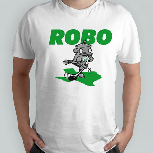 Jason Robertson hockey robot shirt