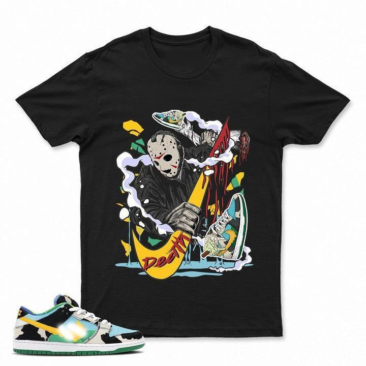 Jason Voorhees Halloween Black T-Shirt Match SB D.u.n.k Chunky Dunky Hoodie, Sweatshirt | HypeCrazeTee.com