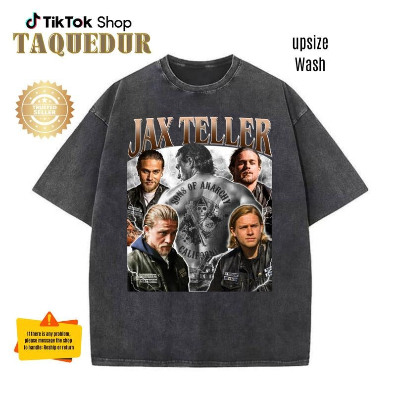 Jax teller Sons Of Anarchy Shirt, Jax Teller Shirt, Sons Of Anarchy TV Series, Motorcycle Club Hoodie, Sweatshirt