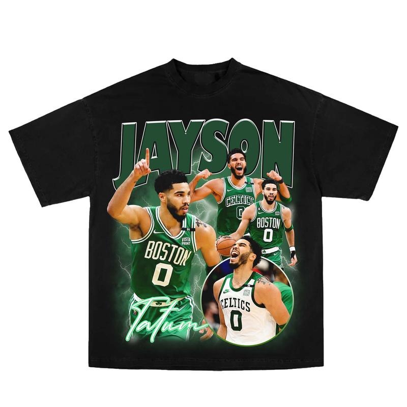Jayson Tatum T-Shirt, 100% Cotton Unisex Shirt, Gift For Fan Hoodie, Sweatshirt | HypeCrazeTee.com
