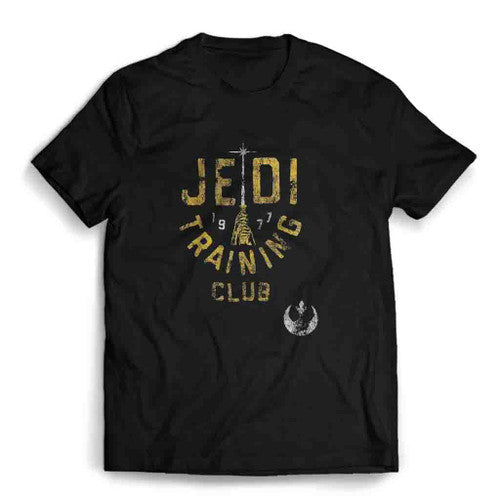 Jedi Training Club Logo Graphic Mens T-Shirt Tee