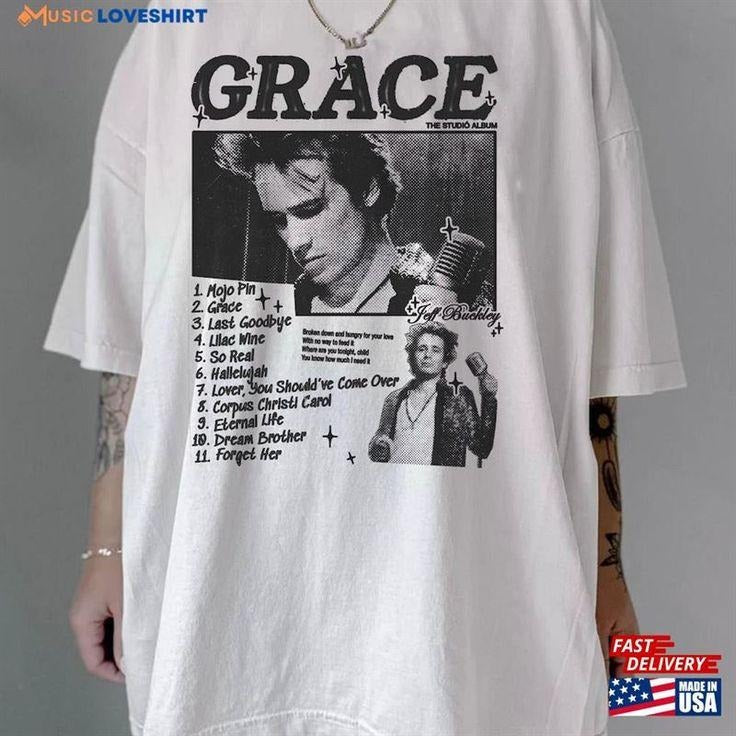Jeff Buckley Mystery White Boy Tour 1995 Music T-Shirt Shirt Anniversary Gift Unisex Hoodie, Sweatshirt | HypeCrazeTee.com