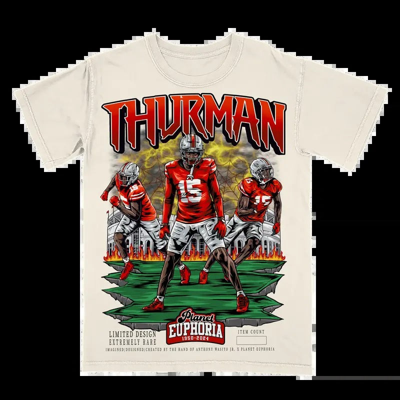 Jelani Thurman Tee for Men - Soft and Comfortable Shirt - Menswear - Graphic T-Shirt Hoodie, Sweatshirt | HypeCrazeTee.com