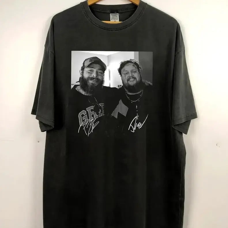 Jellyyy Vintage 90s Shirt, Postyy Concert Tour Shirt, Beautifully Broken Shirt Hoodie, Sweatshirt | HypeCrazeTee.com