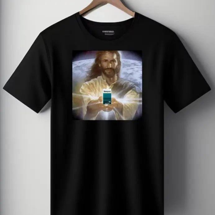 Jesus Holding  | Newport | Funny Meme T-Shirt | Oddly Specific Shirt | Weird Shirt Hoodie, Sweatshirt | HypeCrazeTee.com