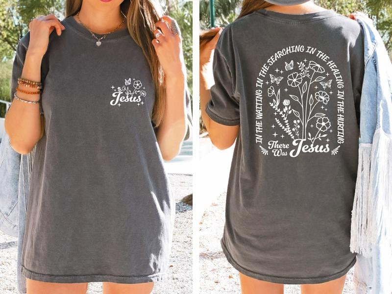 Jesus Loves You Comfort Colors Tees, Jesus T-Shirt, Christian Shirt, Aesthetic Clothes, Bible Verse Womenswear Shirt,...