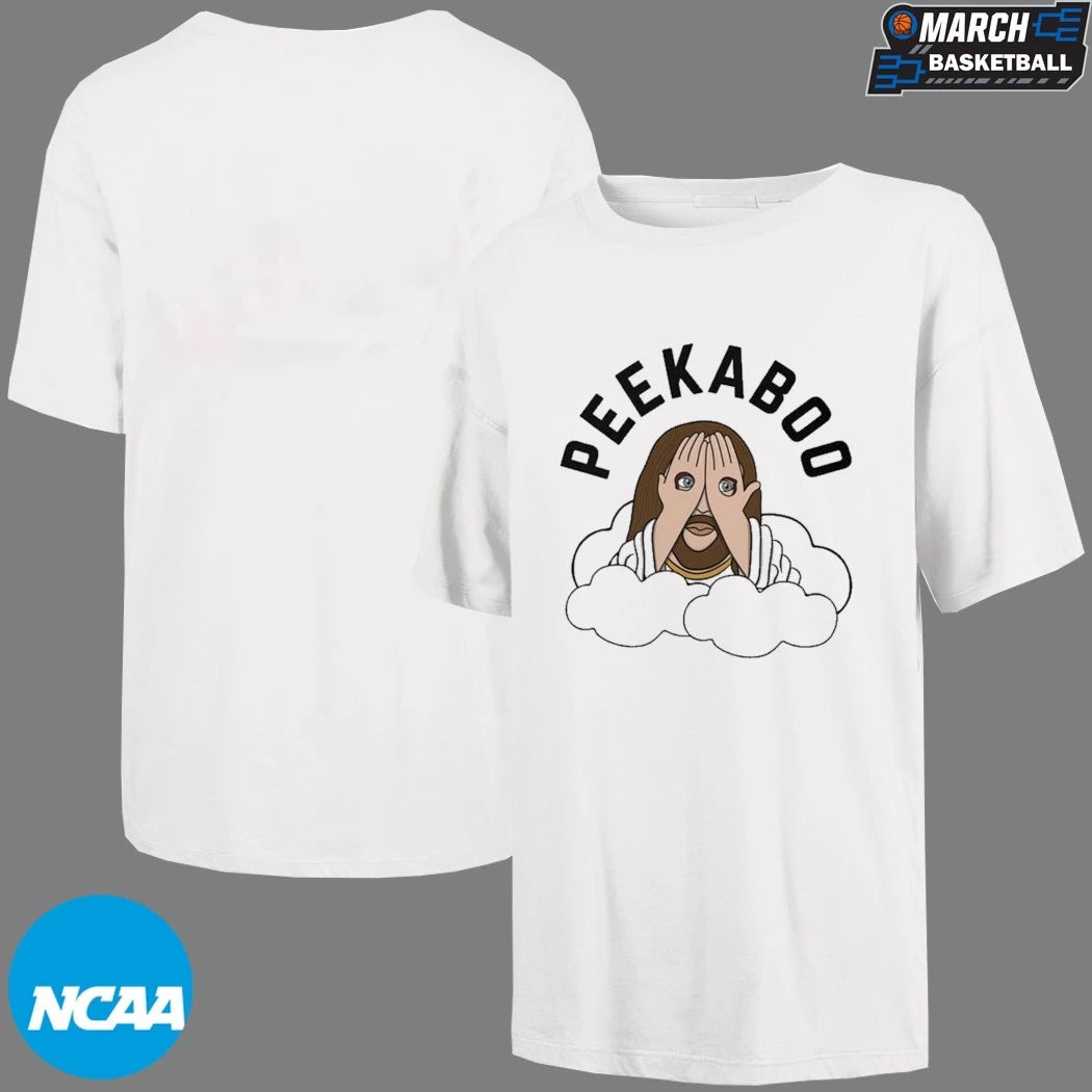 Jesus Peekaboo Eyes T-Shirts
