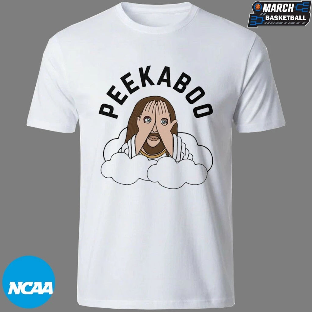 Jesus Peekaboo Eyes T-Shirts