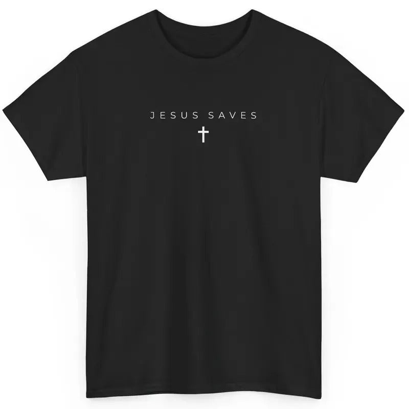 Jesus Saves Cross T-Shirt - Menswear Top Streetwear Outfits Hoodie, Sweatshirt | HypeCrazeTee.com