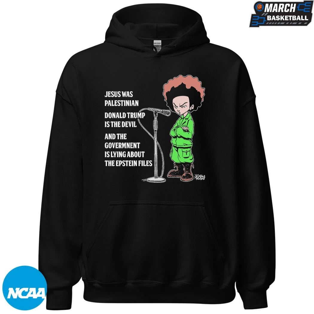 Jesus Was Palestinian Donald Trump Is The Devil And The Government Is Lying About The Epstein Files T-Shirts
