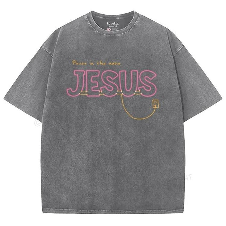 Jesus Washed T-Shirt, Christian Jesus  t shirts, Vintage 90s Graphic Tee Gift Cotton Top Womenswear Bottom Hoodie, Sweatshirt