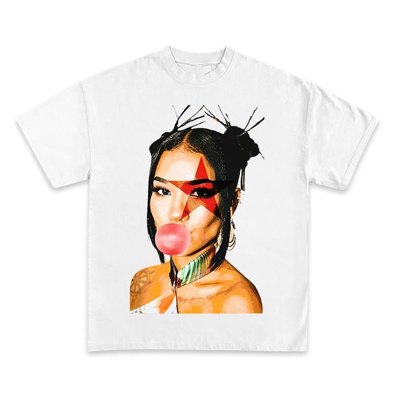 Jhene Blow Bubbles Tee Concert Shirt 2025, Tour Fan Tee, Graphic Music Shirt Hoodie, Sweatshirt | HypeCrazeTee.com