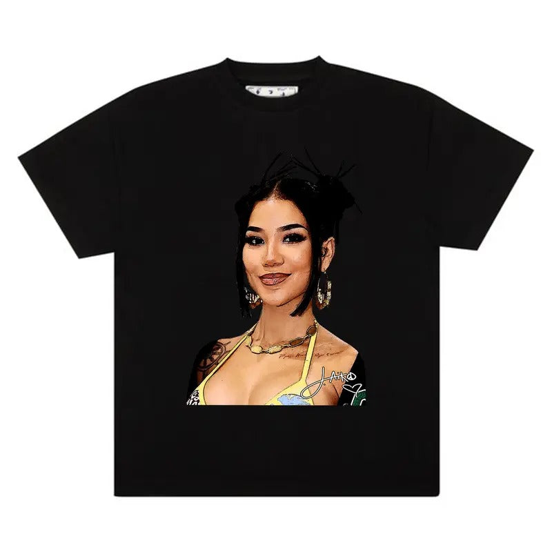 Jheneee Aiko Big Face Tee Shirt - Perfect for Everyday Street Style Hoodie, Sweatshirt | HypeCrazeTee.com