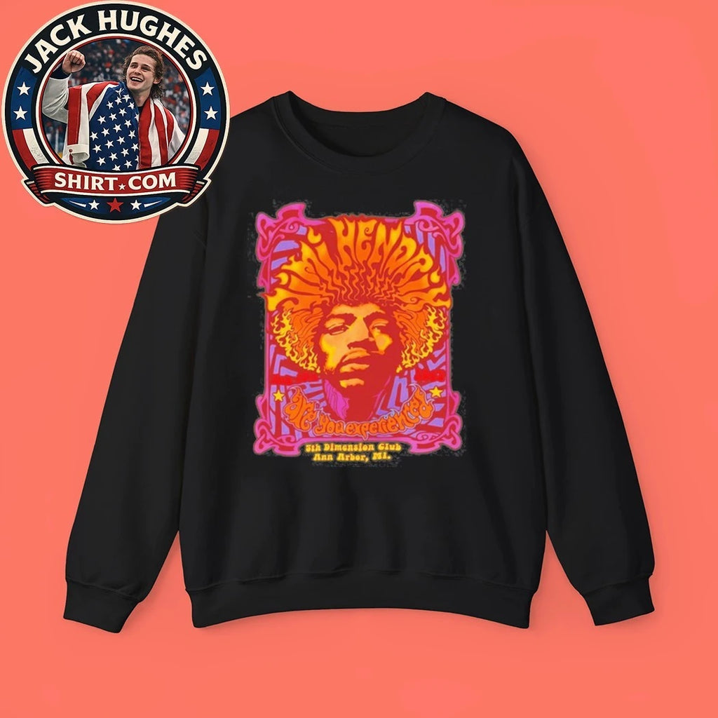 Jimi Hendrix 5th Dimension Club Are You Experienced Vintage Shirt