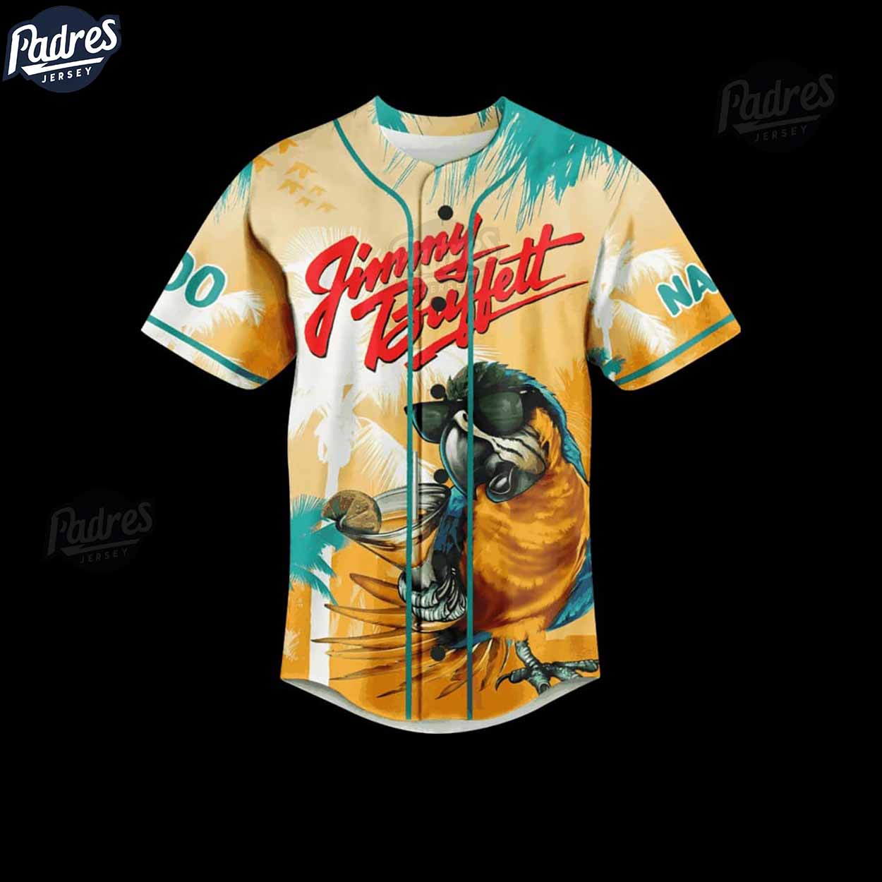 Jimmy Buffett Mother Mother Ocean Custom Baseball Jersey - Padres Jersey Oasis: Elevate Your Baseball Style Game