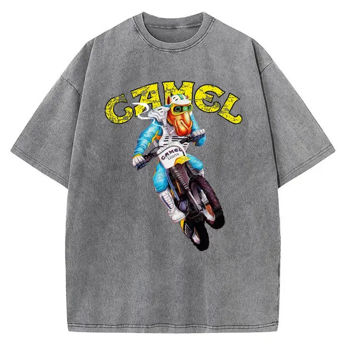 Joe Camel T-Shirt Joe Camel Dirt Bike Supercross Vintage AD Custom Graphic Tee Hoodie, Sweatshirt | HypeCrazeTee.com