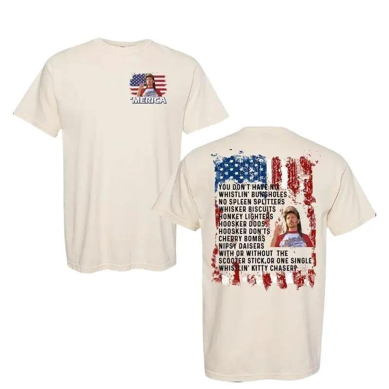 Joe Dirt 4th of July Fourth Shirt, Jeo Dirt Movie TShirt, Joe Dirt 4th of July Tee, Independence Day, Funny Distressed...