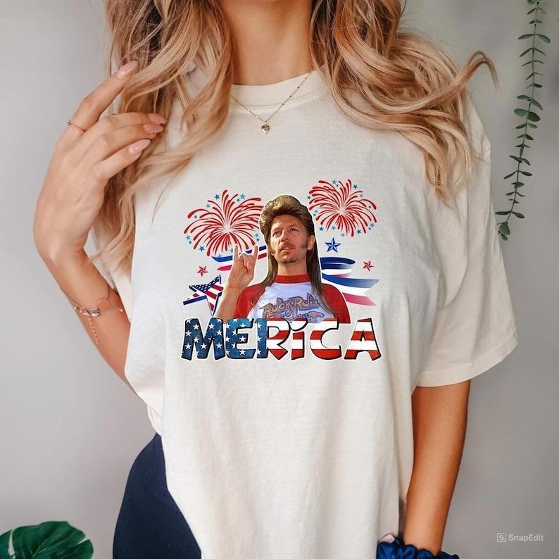 Joe Dirt Merica Shirt, Joe Dirt 4th July shirt, Joe Dirt Fireworks Tee, Joe Dirt Shir Hoodie, Sweatshirt | HypeCrazeTee.com
