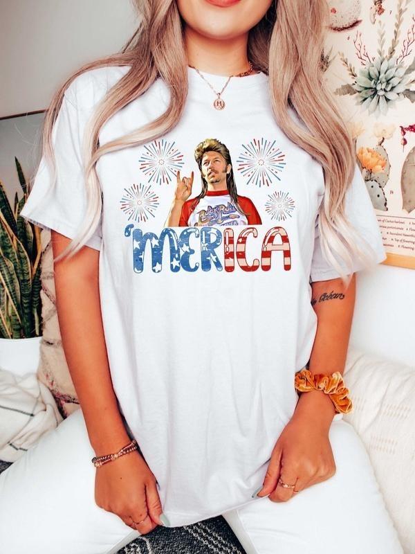 Joe Dirt Merica Independence Day Shirt 4th July T-Shirts, Hoodie, Sweatshirt