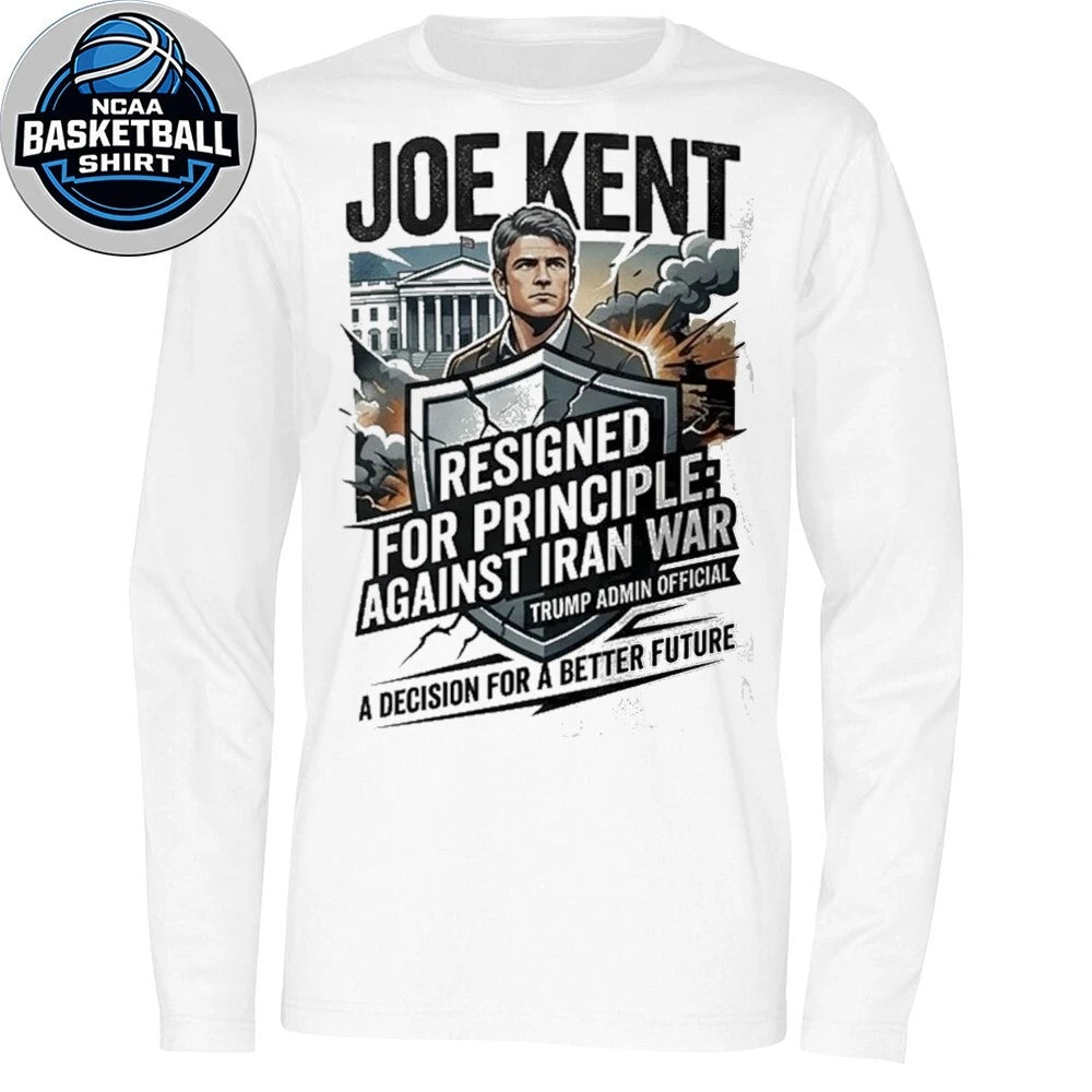 Joe Kent Resigned For Principle Against Iran War Trump Admin Official Logo T-Shirt