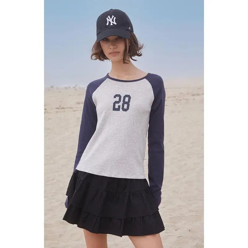 John Galt Women's Bella 28 Long Sleeve T-Shirt - Multicolor Hoodie, Sweatshirt | HypeCrazeTee.com