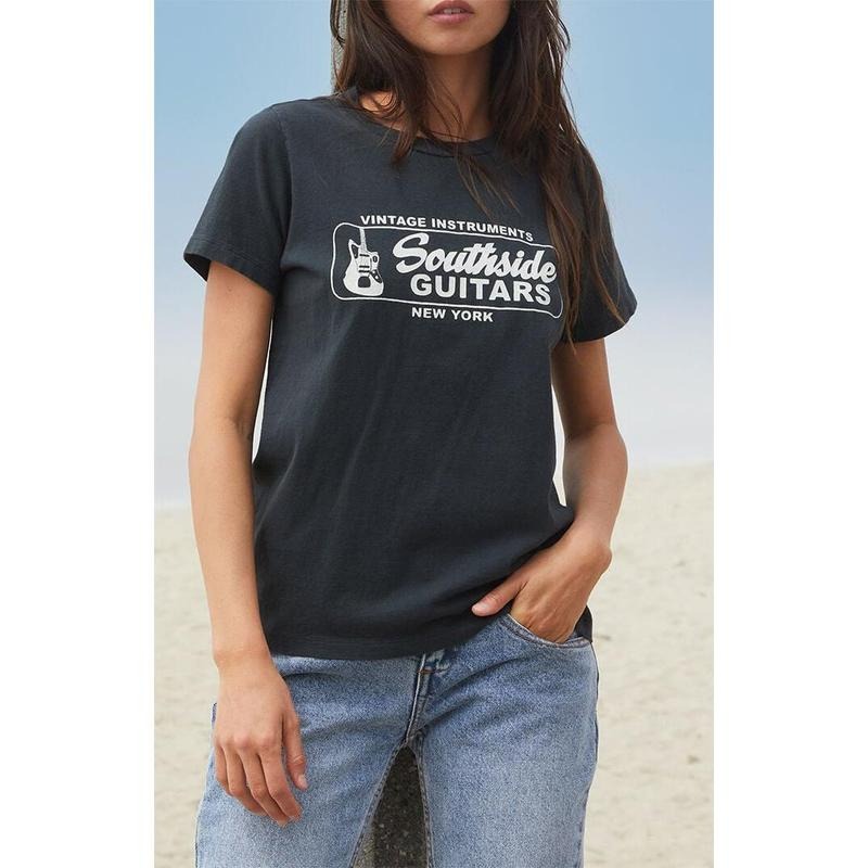 John Galt Women's Chloe Southside Guitars NY T-Shirt - Multicolor Hoodie, Sweatshirt | HypeCrazeTee.com