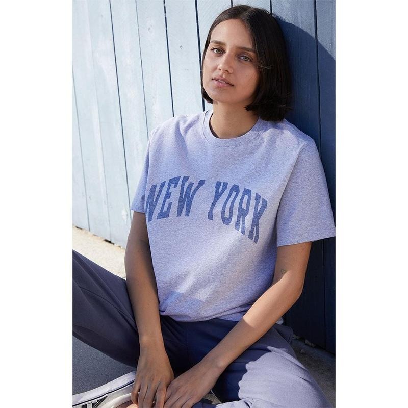 John Galt Women's Gray New York T-Shirt - Multicolor Hoodie, Sweatshirt | HypeCrazeTee.com