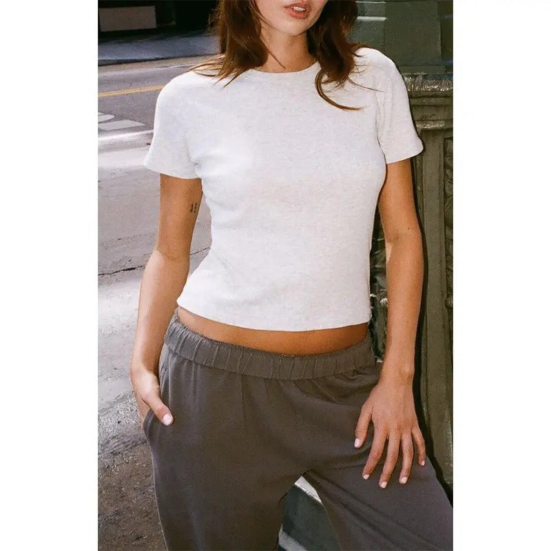John Galt Women's Light Gray Short Sleeve T-Shirt Hoodie, Sweatshirt | HypeCrazeTee.com