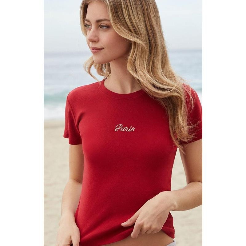 John Galt Women's Paris Loreen T-Shirt - Multicolor Hoodie, Sweatshirt | HypeCrazeTee.com