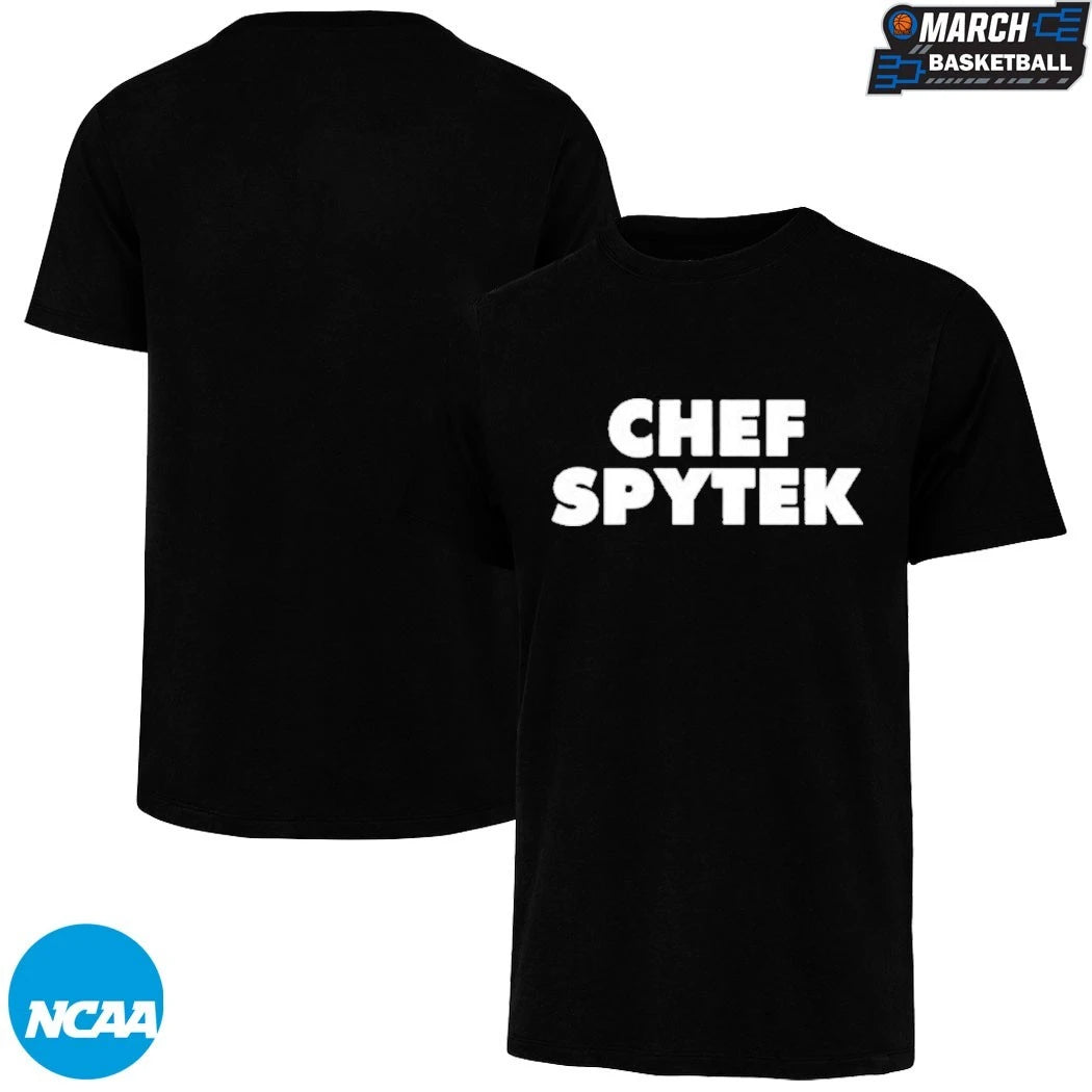 John Spytek Wearing Chef Spytek T-Shirts