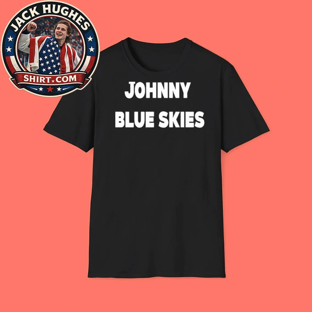 Johnny Blue Skies Triblend Navy Shirt