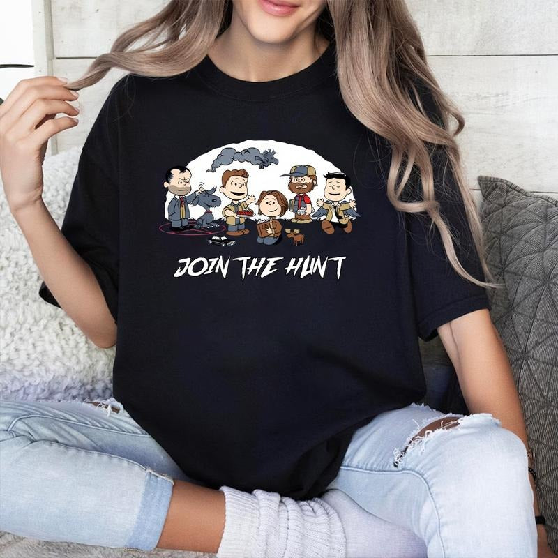 Join The Hunt T Shirt, Fashion Cotton, Full Colors, Full Sizes, For Men, For Women Hoodie, Sweatshirt | HypeCrazeTee.com