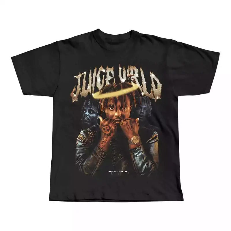 Juice WRLD Memorial T-shirt, Gift For Fan T-Shirt, Unisex Cotton For Men Women Hoodie, Sweatshirt | HypeCrazeTee.com