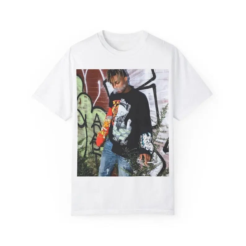 Juice Wrld Shirt Graphic T-shirt, Juice Wrld Fans Gift For Him Her Cotton Fabric Unisex Hoodie, Sweatshirt | HypeCrazeTee.com