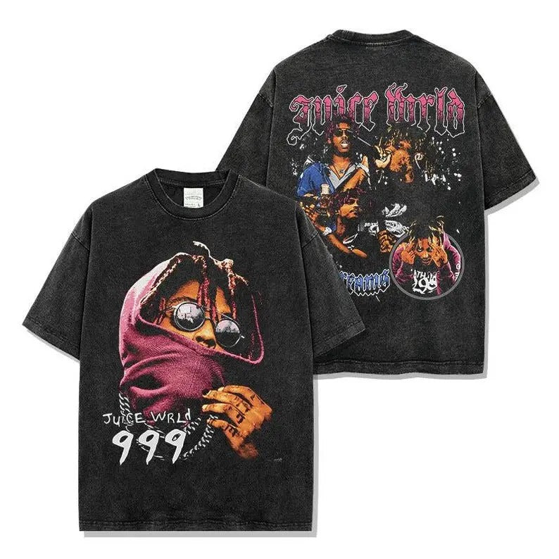 Juice Wrld Vintage Wash 4.2 2sides T-Shirts, Hoodie, Sweatshirt