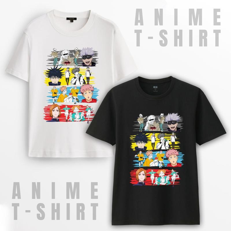 Jujutsu Kaisen Characters Sweatshirt, Anime T-Shirt, JJk T-Shirt Hoodie | HypeCrazeTee.com