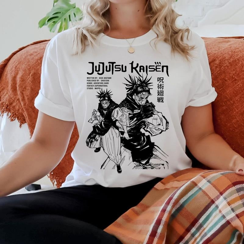 Jujutsu Kaisen Choso Tshirt Crewneck Hoodie Comfort Cotton Sweatshirt | HypeCrazeTee.com