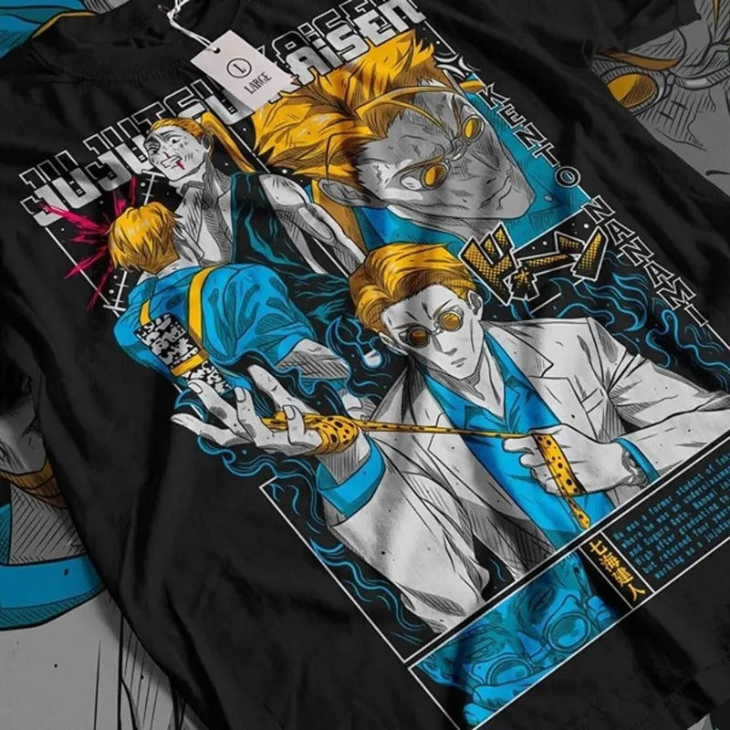 Jujutsu Kaisen Nanami Kento Anime Jjk T-shirt Gojo Satoru Gift Shirt All Sizes Hoodie, Sweatshirt | HypeCrazeTee.com