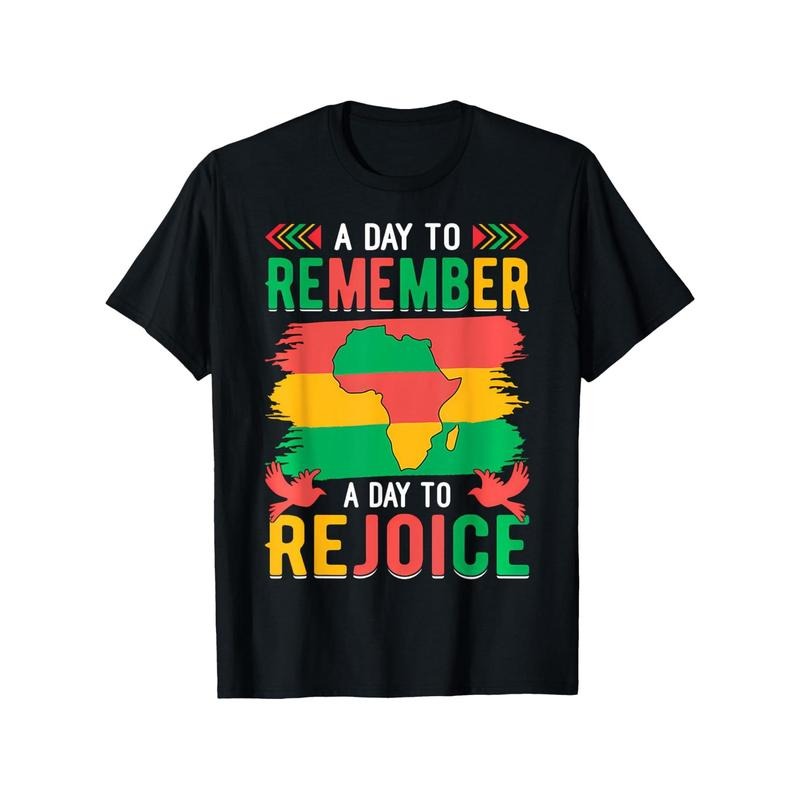 Juneteenth Emancipation Day Celebrate Black History 1865 T-Shirt, Suitable for Mens & Womens Outdoor T-Shirt, 100%cotton...