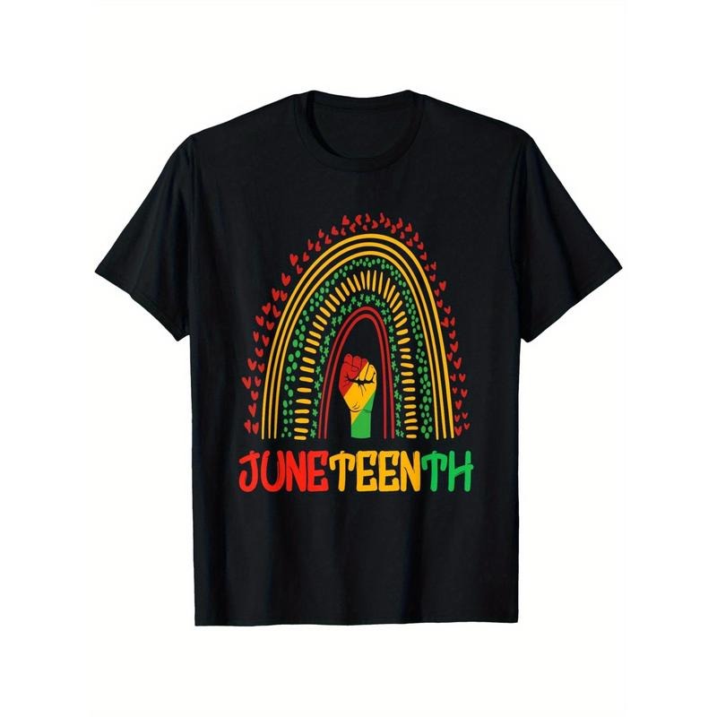 Juneteenth Pride African American Freedom Since 1865 Rainbow T-Shirt