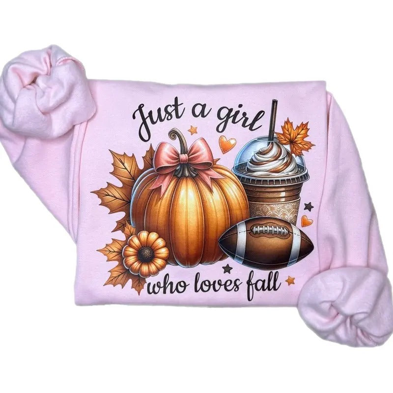 Just Girl Who Loves Fall T-Shirts, Hoodie, Sweatshirt