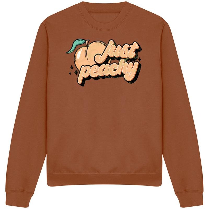 Just Peachy Just Hoods Sweatshirt T-Shirts, Hoodie | HypeCrazeTee.com