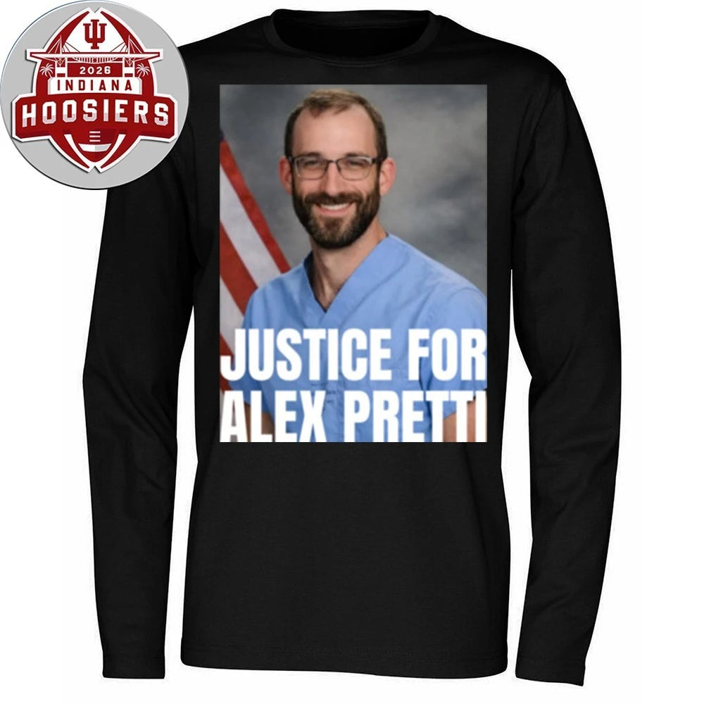 Justice-For-Alex-Pretti American Flag 1988-2026 T-Shirt