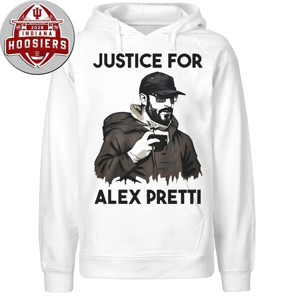 Justice for Alex Pretti Minneapolis ICU Nurse Memorial Hoodie T-Shirt