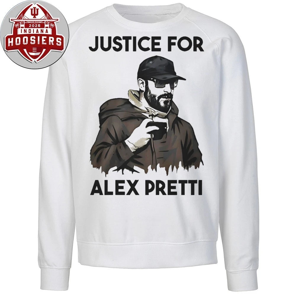 Justice for Alex Pretti Minneapolis ICU Nurse Memorial Hoodie T-Shirt