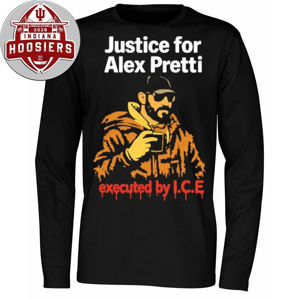 Juustice For Alex Pretti Executed By ICE 1988-2026 T-Shirt
