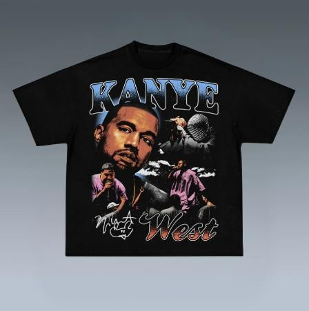 KANYE WEST TEE, Prints Vintage T-Shirt, Rapper Shirt, Hip Hop Shirt, Rap Music Shirt, R&B Shirt, Pop Shirt, Graphic Tee...